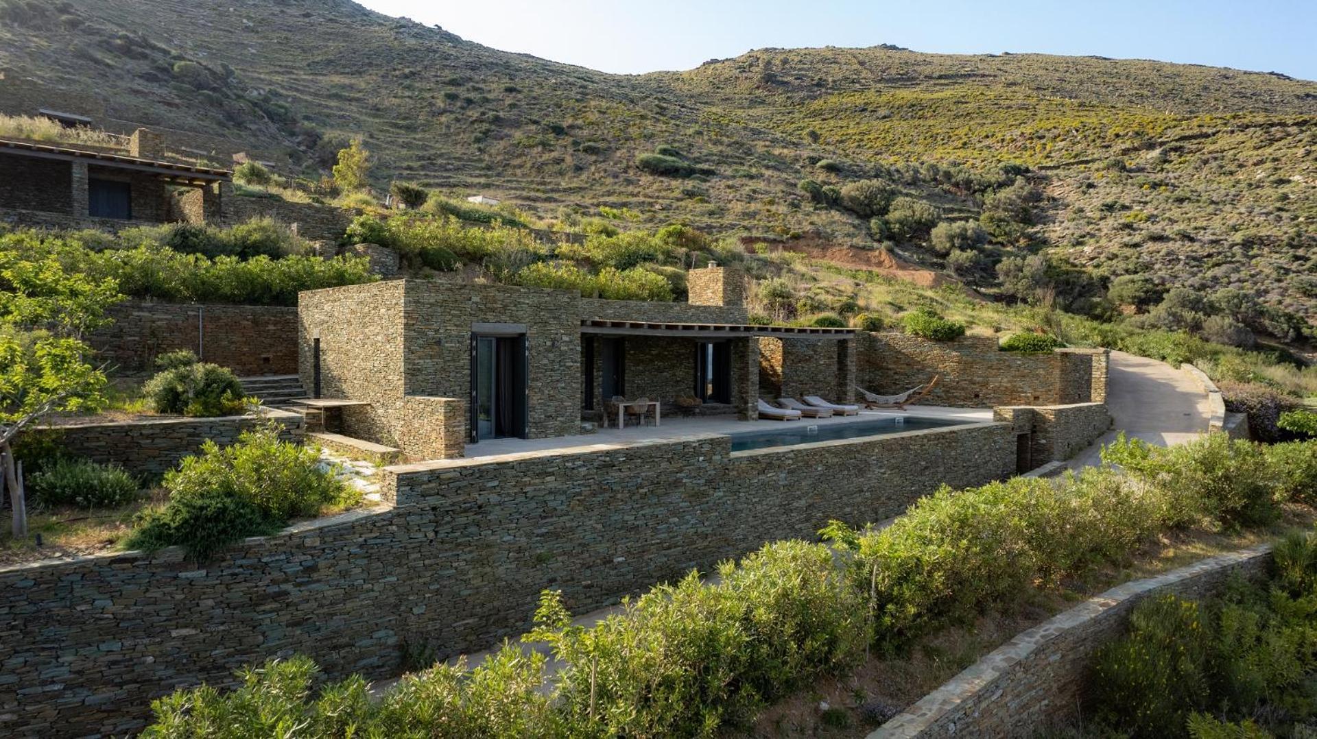 Onar Andros Guest House Achla Екстериор снимка