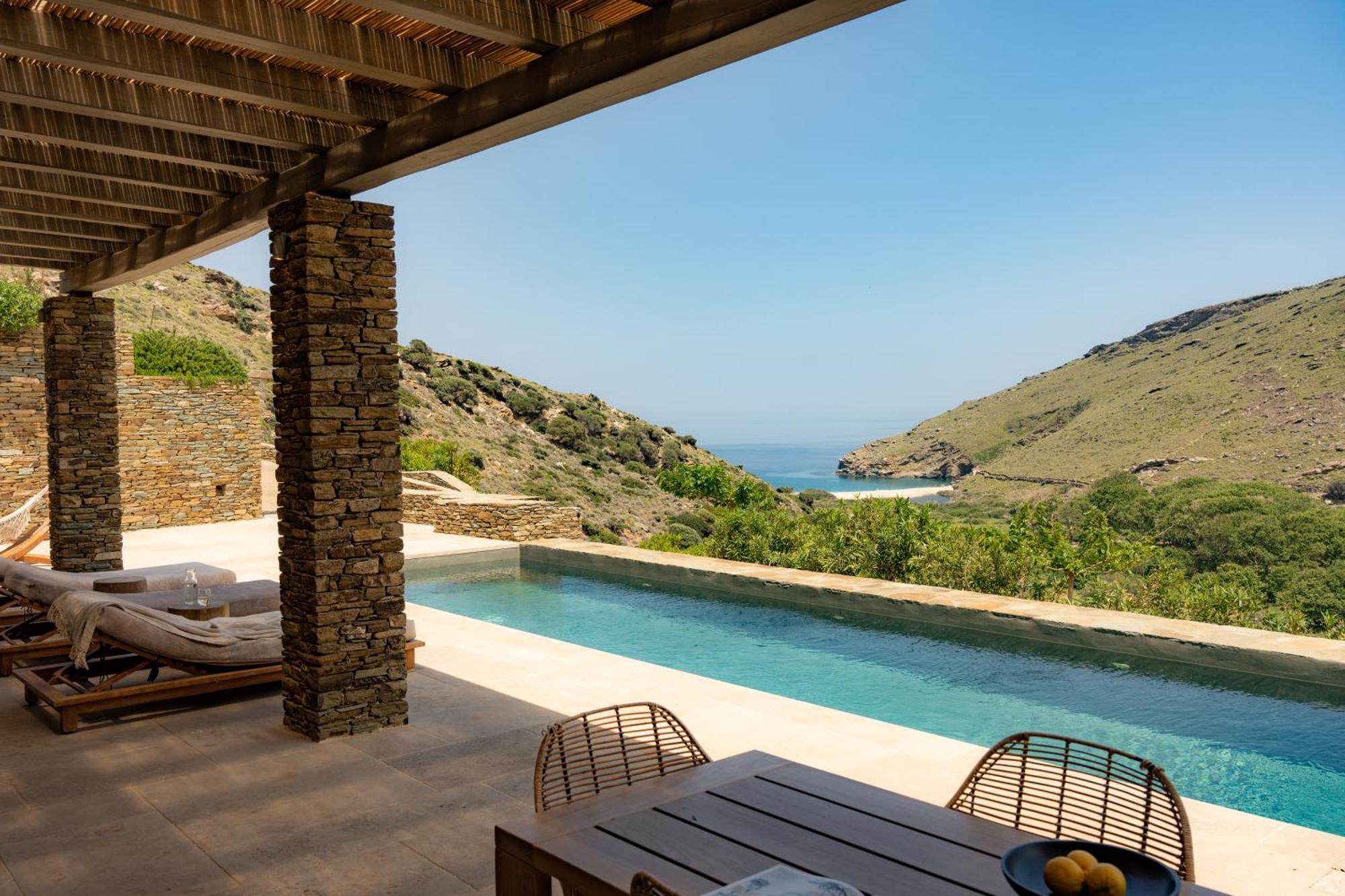 Onar Andros Guest House Achla Екстериор снимка