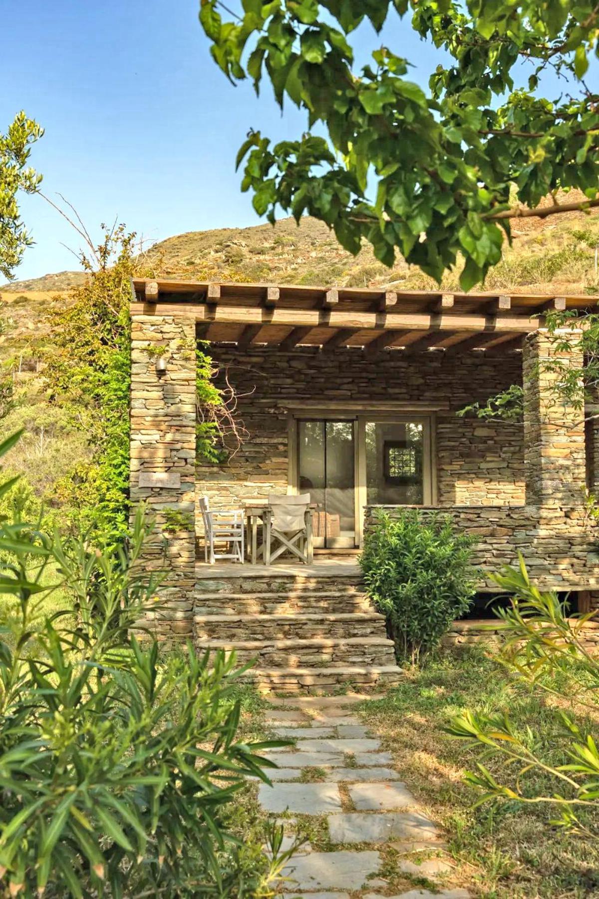 Onar Andros Guest House Achla Екстериор снимка