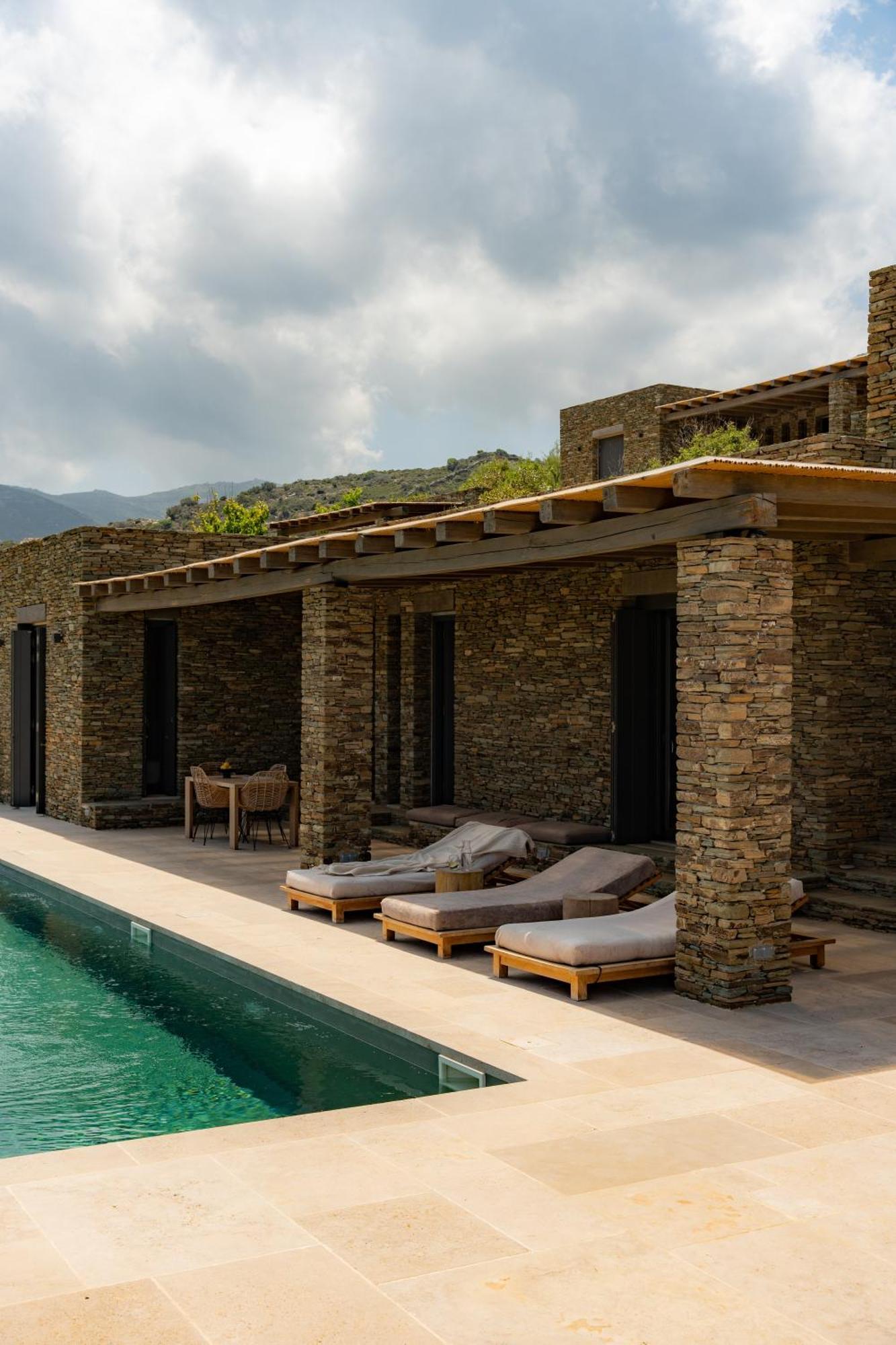 Onar Andros Guest House Achla Екстериор снимка