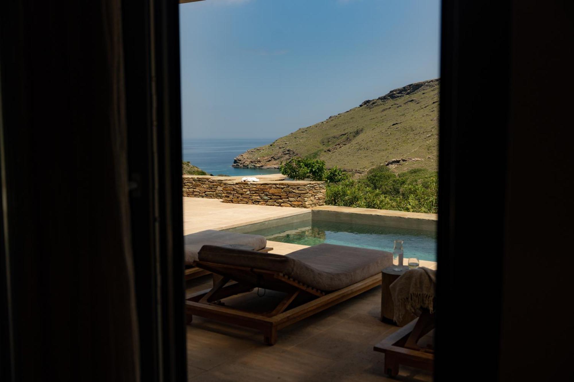 Onar Andros Guest House Achla Екстериор снимка