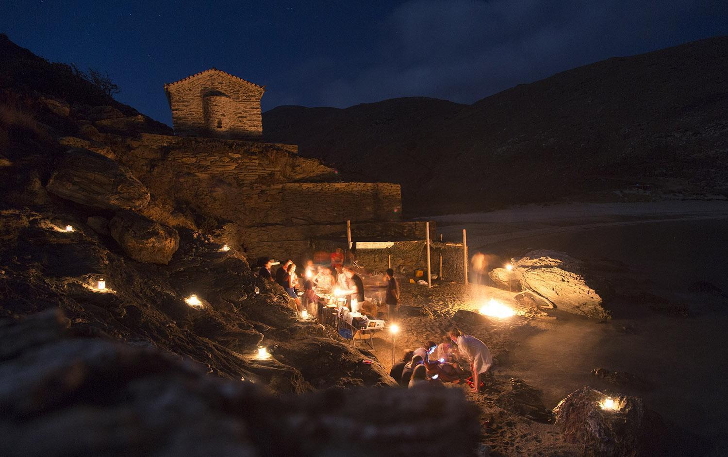 Onar Andros Guest House Achla Екстериор снимка