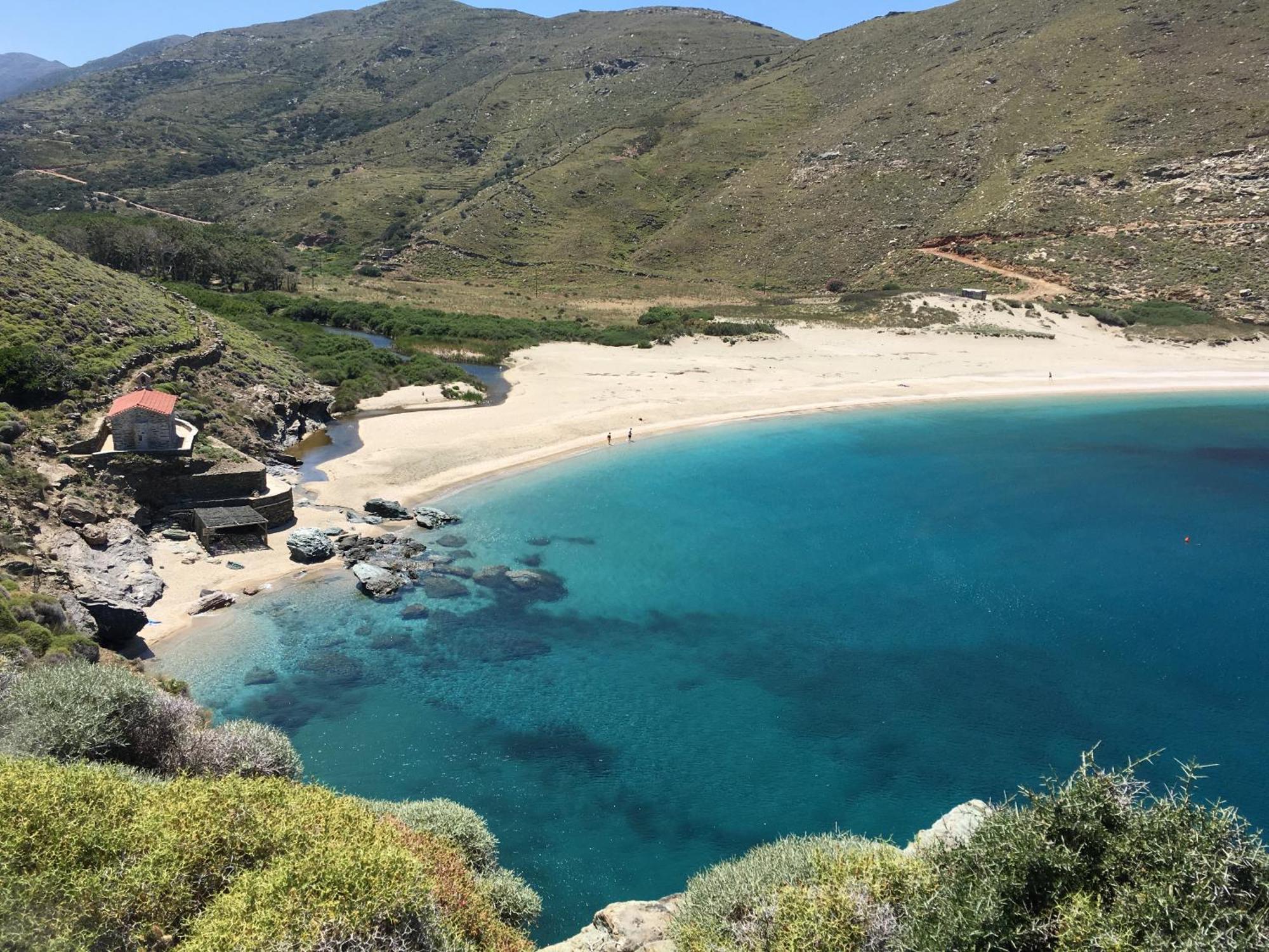 Onar Andros Guest House Achla Екстериор снимка